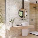 10x10 My Dog White Satin Porcelain Tile