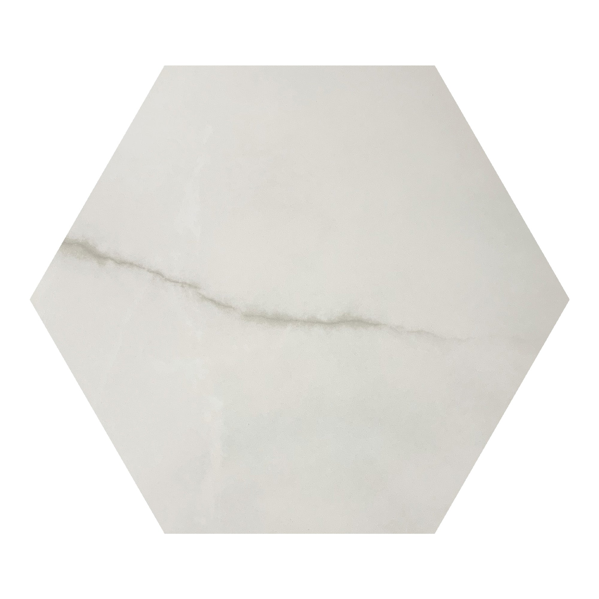 10x10 Hexagon Onyx Polished Porcelain Tile