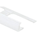 1036 White 8 ft Tile Edge (6 mm)