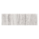 3x10 Corina Light Grey Porcelain Glossy Bullnose
