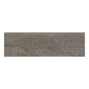 3x10 Northernlite Dark Grey Ceramic Matte Bullnose
