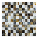 1x1 Rivera Corallo Glass Mosaic