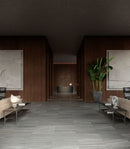 12x24 Gazelle Dark Grey Porcelain Matte Tile