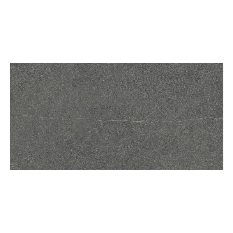 12x24 Bateig Dark Grey Porcelain Matte Tile