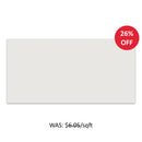 12x24 Kolortek White Polished Rectified Porcelain Tile