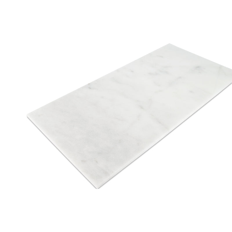 12x24 Bianco Argento Polished Marble Tile Final Sale