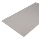 12x24 Solid Light Grey Matte  Porcelain Tile  (36CT/PA)