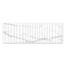 12x36 Artisan Statuario Pillar Matte Rectified Glazed Wall Ceramic Tile