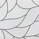 12x36 Brooklyn White w/ Black Glossy Decor Ceramic Wall Tile  (60 CT/PA)