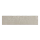 3x12 Klasiko Light Grey Porcelain Matte Bullnose