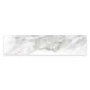 3x12 Antonella Southern White Porcelain Polished Bullnose