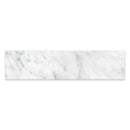 3x12 Antonella Modern Cararra Porcelain Polished Bullnose