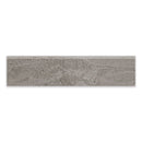 3x12 Markdale Grey Porcelain Polished Bullnose