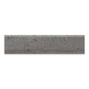 3x12 Markdale Dark Grey Porcelain Polished Bullnose