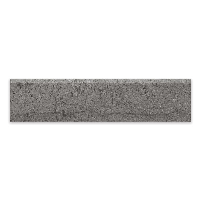 3x12 Markdale Dark Grey Porcelain Matte Bullnose