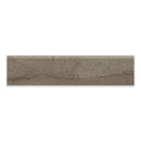3x12 Markdale Brown Porcelain Matte Bullnose