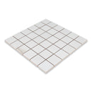 2x2 La Mallorca Acadia White Polished Porcelain Mosaic