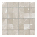 2x2 Klasiko Light Grey Porcelain Matte Mosaic