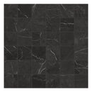 2x2 Antonella Black Night Porcelain Honed Mosaic