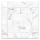 2x2 Antonella Modern Statuario Porcelain Honed Mosaic