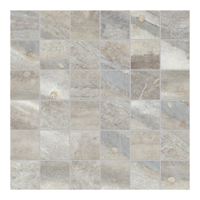 2x2 Denali Light Beige HD Matte Glazed Porcelain Mosaic