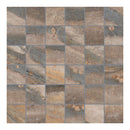 2x2 Denali Light Brown HD Matte Glazed Porcelain Mosaic