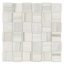 2x2  Chateau Basketweave Zebrino Matte Glazed Porcelain Mosaic