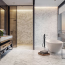 24x24 Caskata Carrara Matte Rectified Glazed Porcelain Tile