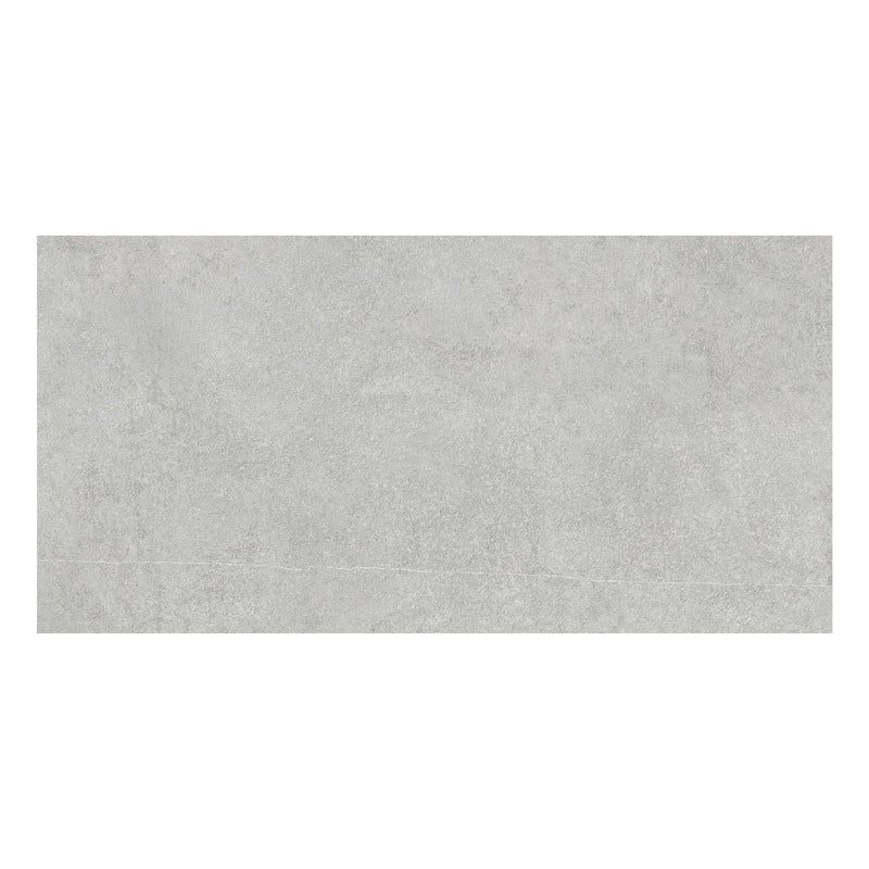 24x48 Bateig Light Grey Porcelain Matte Tile