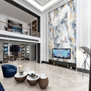 24x48 Blue Impression Polished Porcelain Tile