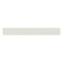 3x24 Strand White Porcelain Matte Bullnose