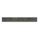 3x24 Moderno Black Porcelain Matte Bullnose
