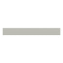 3x24 Kolortek Light Grey Porcelain Polished Bullnose