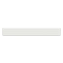 3x24 Kolortek White Porcelain Matte Bullnose