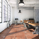 26x26 Volterra Rosso Mud Warm Porcelain Tile Final Sale