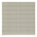 1.5x6 Sollenn Brown Glass Mosaic