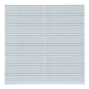 1.5x6 Sollenn Off White Glass Mosaic