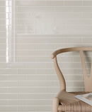 2x6 Sollenn Light Grey Glass Mosaic