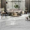 9mm 36x72 Nordic Grey Porcelain Glazed Polished Slab Final Sale