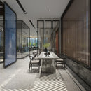 10.5mm 36x72 African Rainbow Polished Porcelain Slab Final Sale