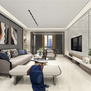 10.5mm 36x72 New Galaxy White Polished Porcelain Slab Final Sale (24 CT/PA)