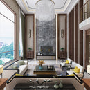 10.5mm 36x72 Labrador Silver Star Polished Porcelian Slab Final Sale