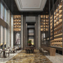 10.5mm 36x72 Sahara Gold Star Polished Porcelian Slab Final Sale (24 CT/PA)