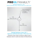 Bengard Prova Shower Kit 48x48 Center Drain