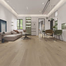 7 1/2x1/2xRL European Oak Snow Willow WIREBRUSHED Engineered Hardwood FINAL SALE