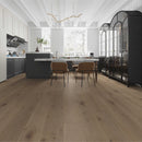 7 1/2x1/2xRL European Oak Velvet Breeze WIREBRUSHED Engineered Hardwood FINAL SALE