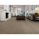 6 1/2x1/2xrl European Oak Painter's White Wirebrushed Engineered Hardwood Final Sale