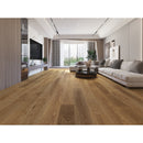 7 1/2x3/4xRL European Oak Plank Forest Grotto Wirebrushed Engineerred Hardwood Final Sale