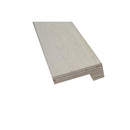 48" European Oak Breath of Winter Stairnose Wirebrushed Engineered Hardwood FINAL SALE