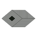 7x13 Kayak Fisher Black & White Porcelain Tile Final Sale